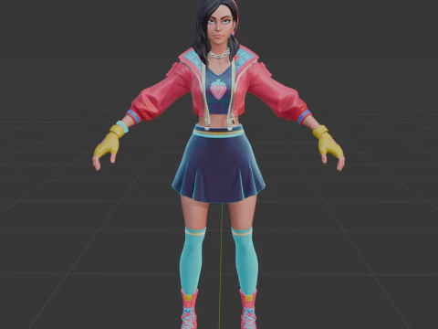 Rox - Fortnite 3D Model