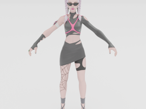 Sabina - Fortnite Modello 3D
