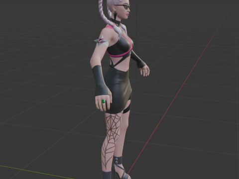 Sabina - Fortnite 3D Model