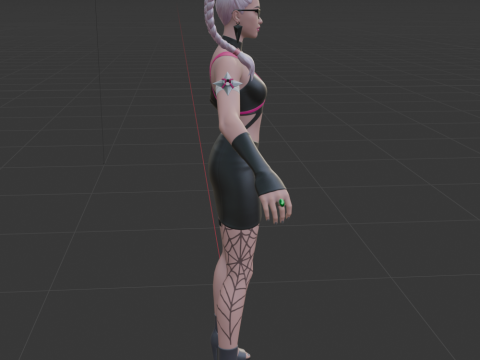 Sabina - Fortnite 3D 模型
