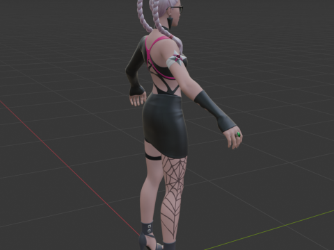 Sabina - Fortnite 3D 模型