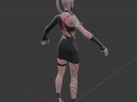 Sabina - Fortnite 3D 模型