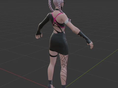 Sabina - Fortnite 3D Model