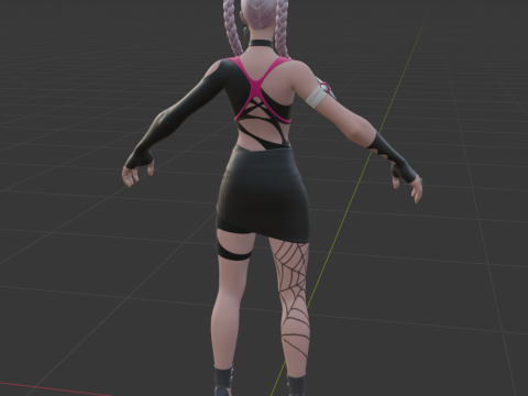 Sabina - Fortnite 3D 模型