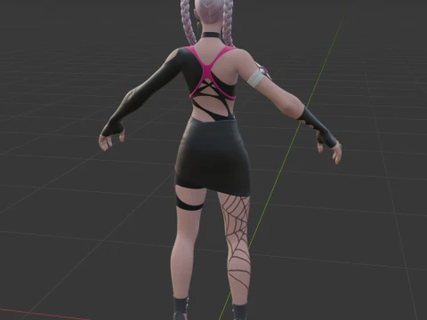 Sabina - Fortnite 3D Model