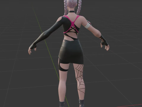 Sabina - Fortnite 3D Model