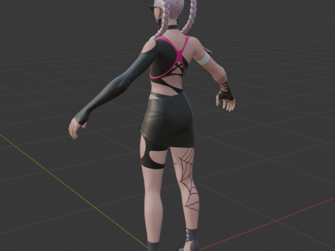 Sabina - Fortnite 3D 模型