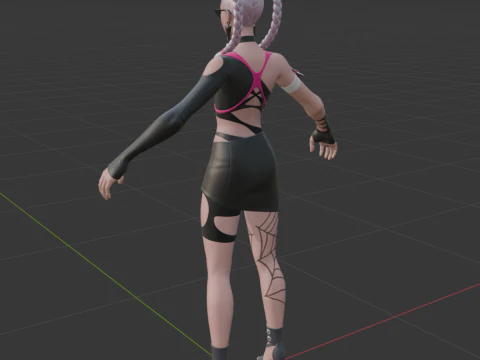 Sabina - Fortnite 3D Model