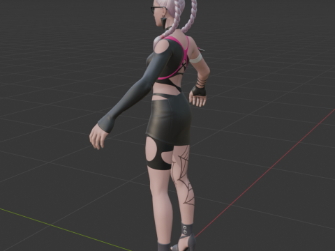 Sabina - Fortnite 3D 模型