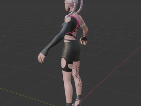 Sabina - Fortnite 3D Model