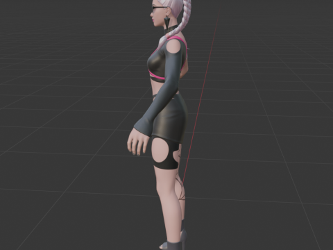 Sabina - Fortnite 3D 模型