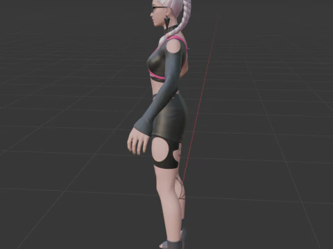 Sabina - Fortnite 3D Model
