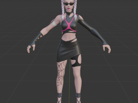 Sabina - Fortnite 3D 模型