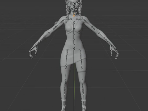 Sabina - Fortnite 3D Model