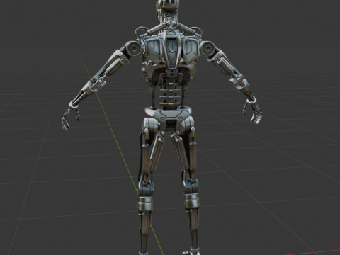 T-800 - Fortnite 3D Модель