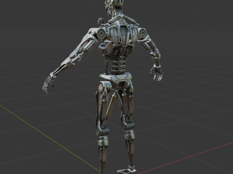 T-800 - Fortnite 3D Модель