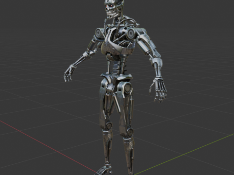 T-800 - Fortnite 3D Модель
