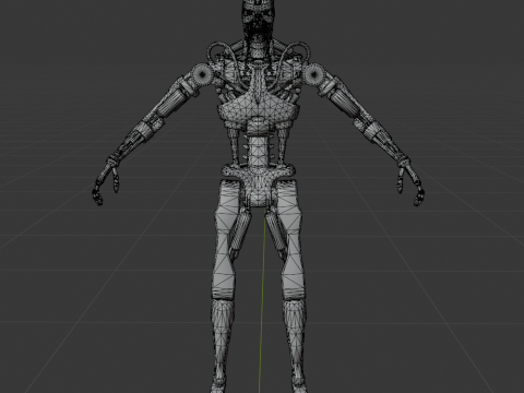 T-800 - Fortnite 3D Модель