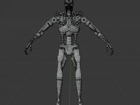 T-800 - Fortnite 3D Model
