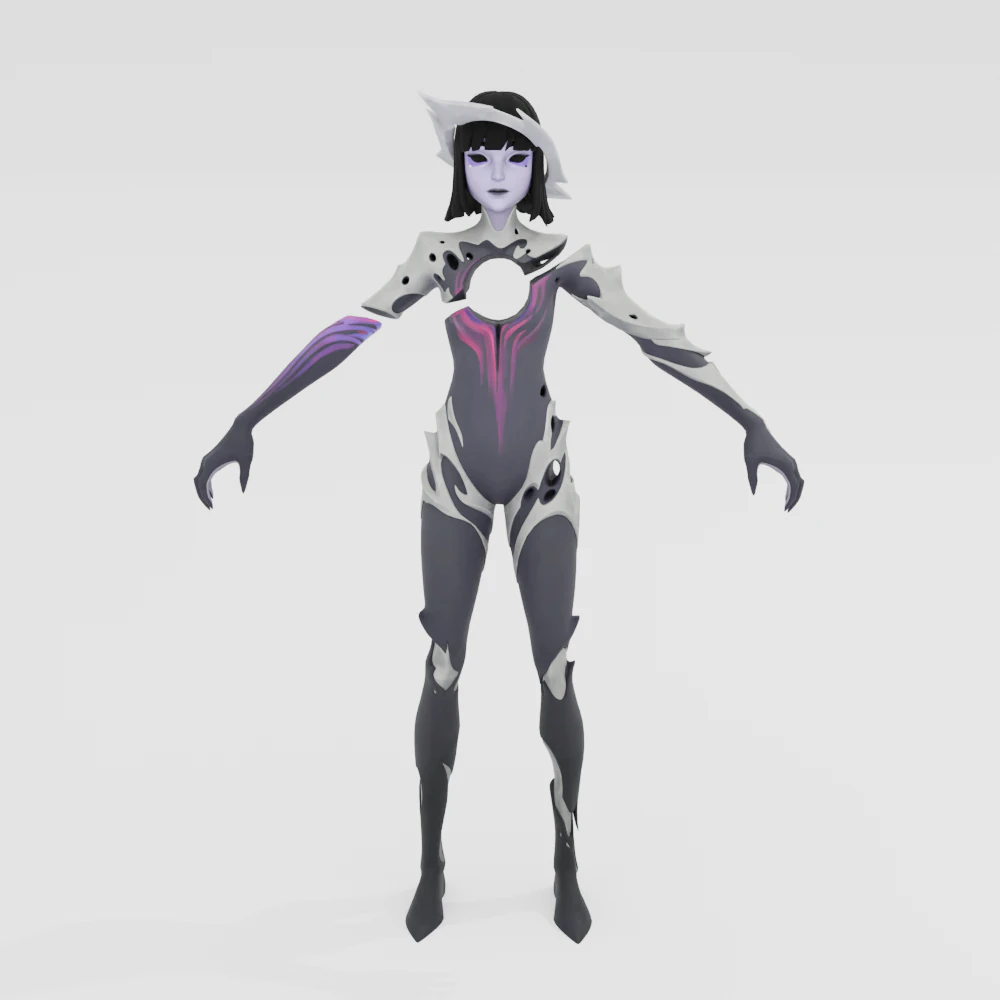 Astrea - Fortnite 3D Model .c4d .max .obj .3ds .fbx .stl .blend 