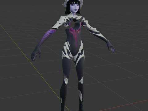 Astrea - Fortnite 3D Model