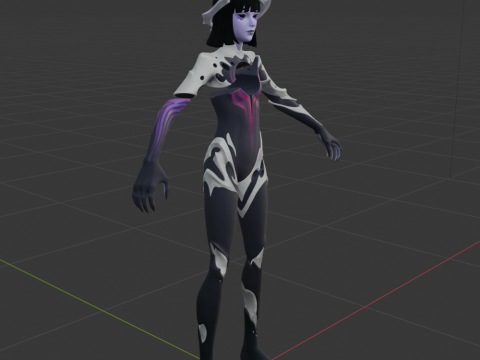 Astrea - Fortnite 3D Model
