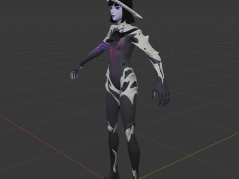 Astrea - Fortnite 3D Model