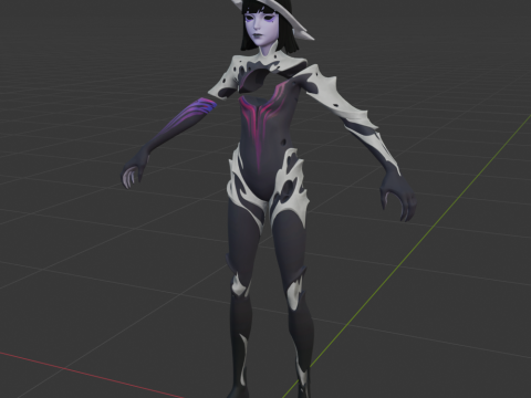Astrea - Fortnite 3D Model