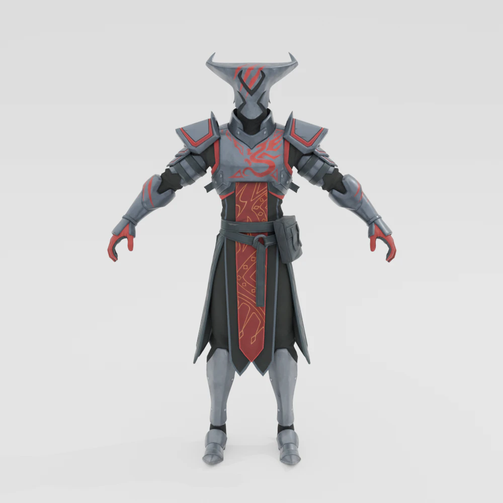 Boss Obsidian - Fortnite 3D Model .c4d .max .obj .3ds .fbx .stl .blend