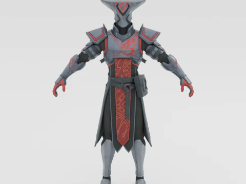 Chefe Obsidiana - Fortnite Modelo 3D