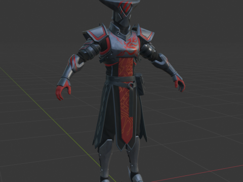 Boss Obsidian - Fortnite 3D मॉडल