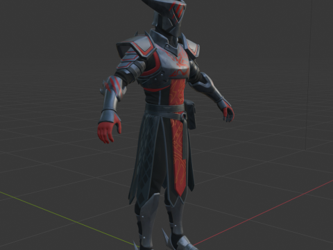 Boss Obsidian - Fortnite 3D मॉडल