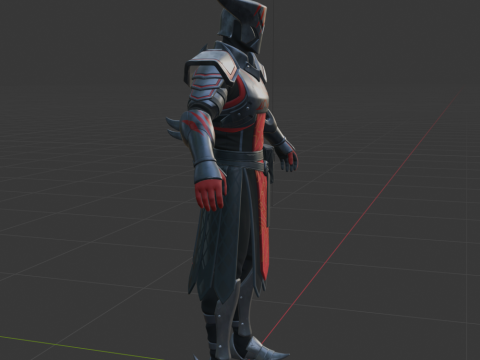 Boss Obsidian - Fortnite 3D मॉडल