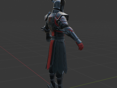 Boss Obsidian - Fortnite 3D मॉडल