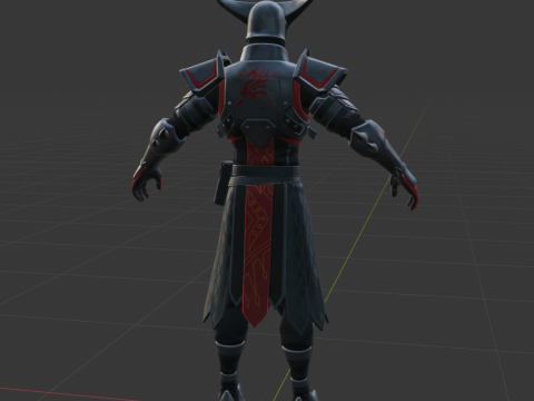 Boss Obsidian - Fortnite 3D मॉडल