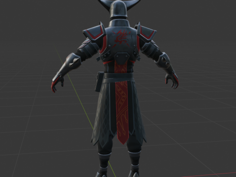 Boss Obsidian - Fortnite 3D मॉडल
