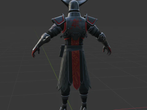 Boss Obsidian - Fortnite 3D Model
