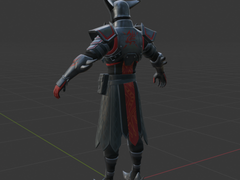 Boss Obsidian - Fortnite 3D मॉडल