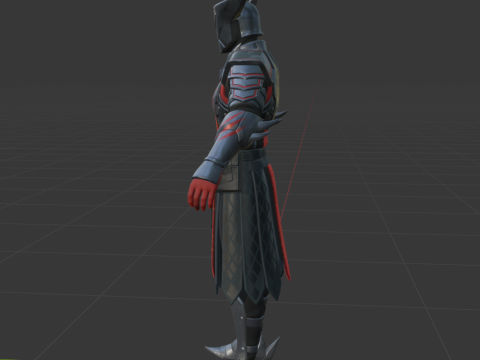 Boss Obsidian - Fortnite 3D मॉडल