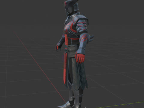 Boss Obsidian - Fortnite 3D मॉडल