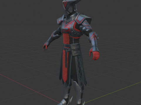 Boss Obsidian - Fortnite 3D मॉडल