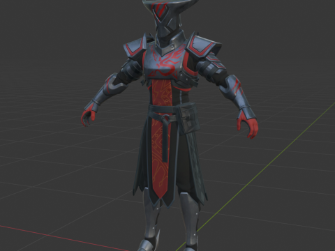 Boss Obsidian - Fortnite 3D मॉडल