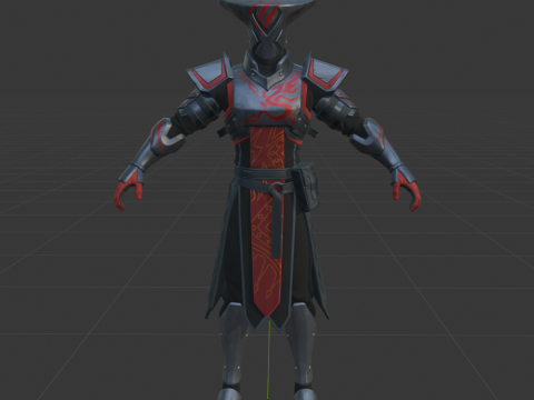 Boss Obsidian - Fortnite 3D मॉडल