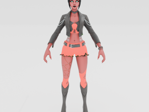 Malice - Fortnite Model 3D