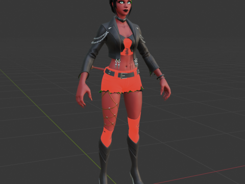 Malice - Fortnite 3D 模型