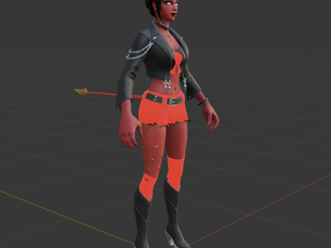 Malice - Fortnite 3D 模型