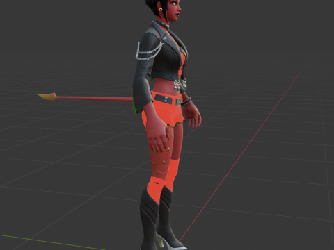 Malice - Fortnite 3D 模型