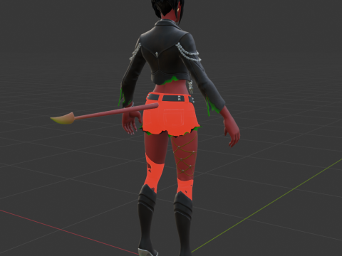 Malice - Fortnite 3D 模型