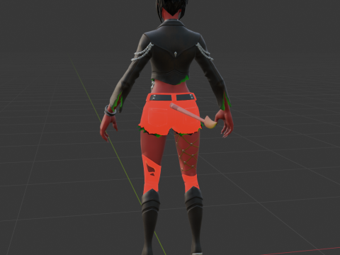 Malice - Fortnite 3D 模型