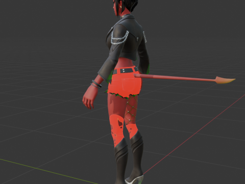 Malice - Fortnite 3D 模型